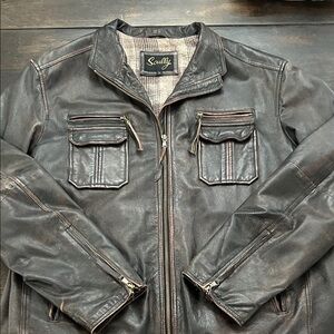 Scully Men's Vintage Lamb Leather Jacket